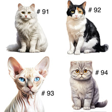 Charger l'image dans la galerie, Doudou de naissance personnalisée - Chat fleuris