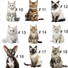 Charger l'image dans la galerie, Doudou de naissance personnalisée - Chat fleuris