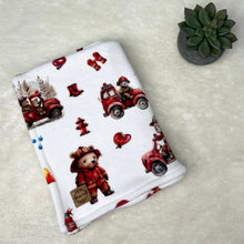 Charger l'image dans la galerie, Doudou douceur - Ourson pompier