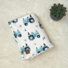 Charger l'image dans la galerie, Doudou douceur - Tracteur bleu