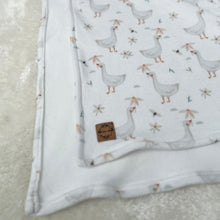 Charger l'image dans la galerie, Doudou douceur - Oies fleuris