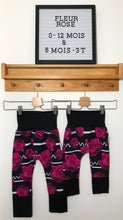 Charger l'image dans la galerie, Pantalons évolutifs - Fleur rose