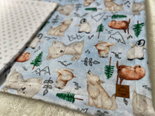 Charger l'image dans la galerie, Couverture en minky - Animaux polaires