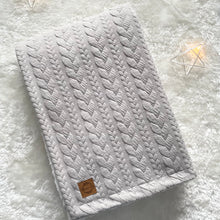 Charger l'image dans la galerie, Couverture tricot - Taupe