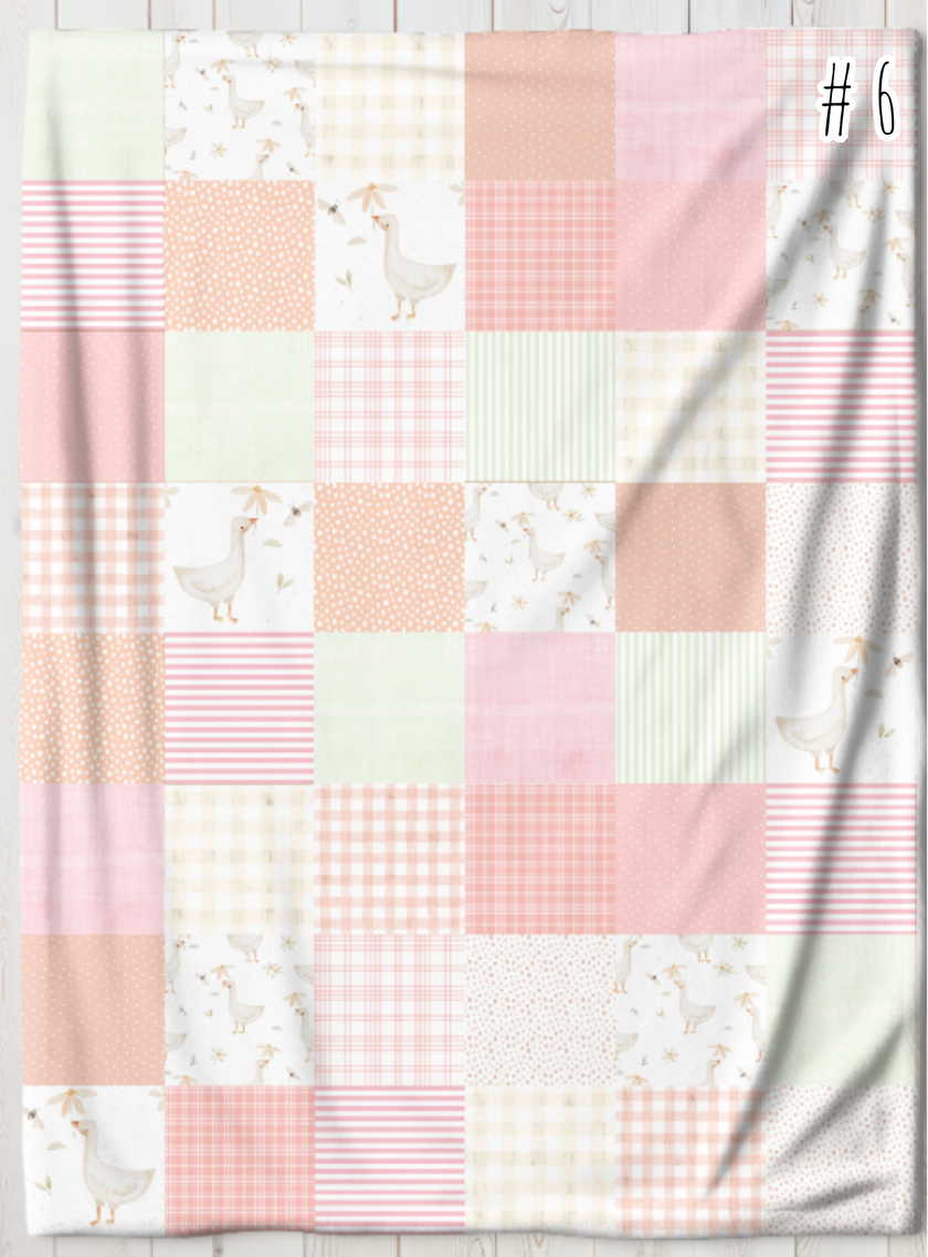 Couverture style courte-pointe