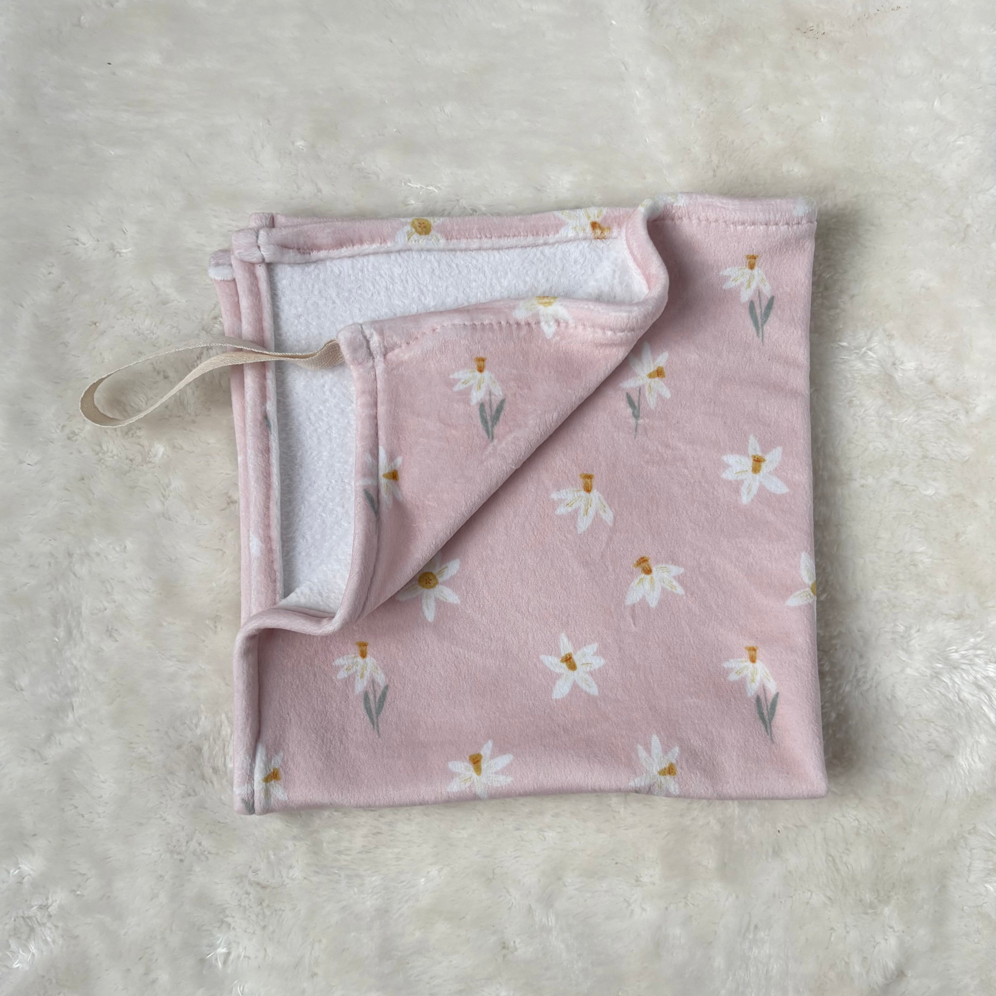 Attache-suce douceur - Lys fond rose