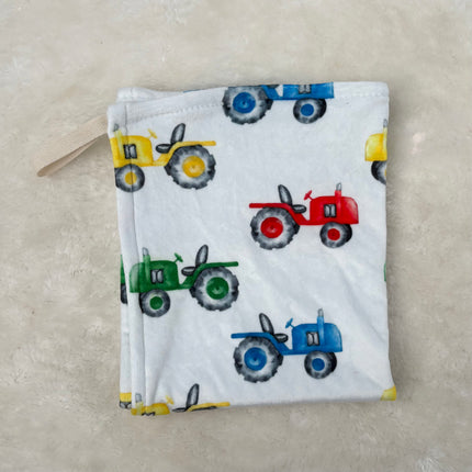 Attache-suce douceur - Tracteurs colorés (Imparfaite)