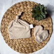 Ensemble de naissance - Beige