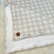 Doudou douceur - Gingham beige