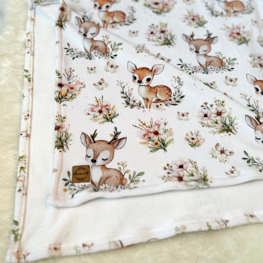 Doudou douceur - Bambi fleuris