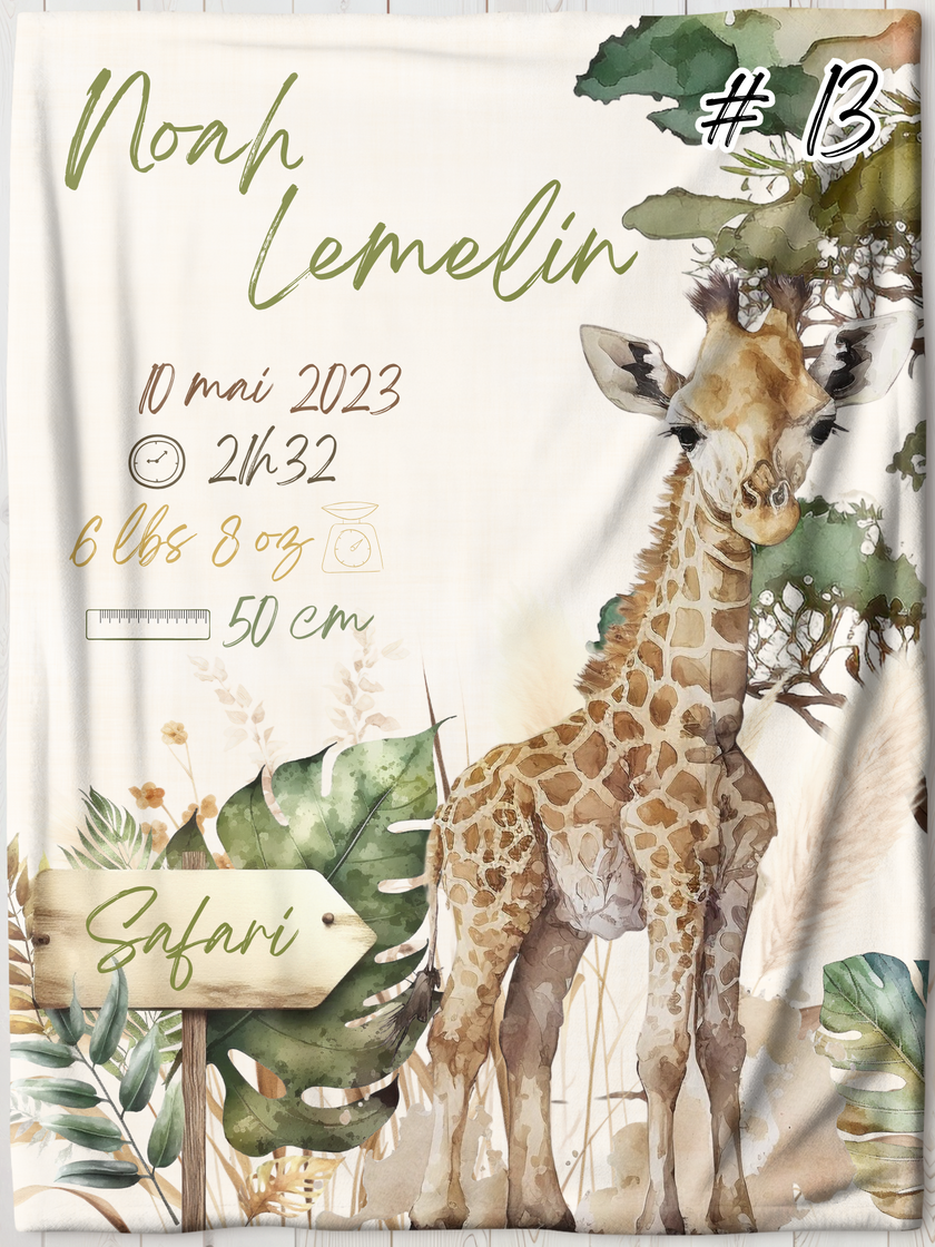 Doudou de naissance souvenir