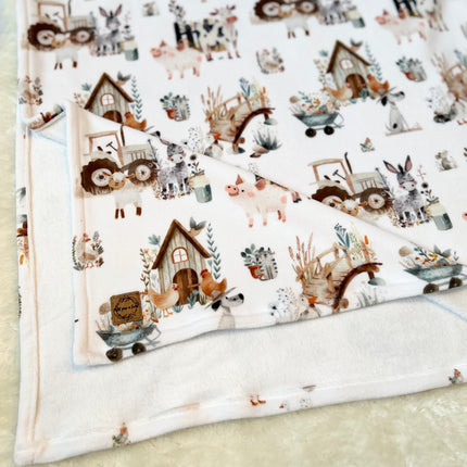 Doudou douceur - Ferme pastel