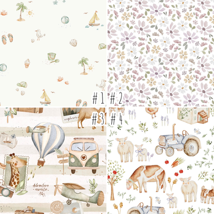 Couverture minky / fourrure personnalisée - Collection été 2026