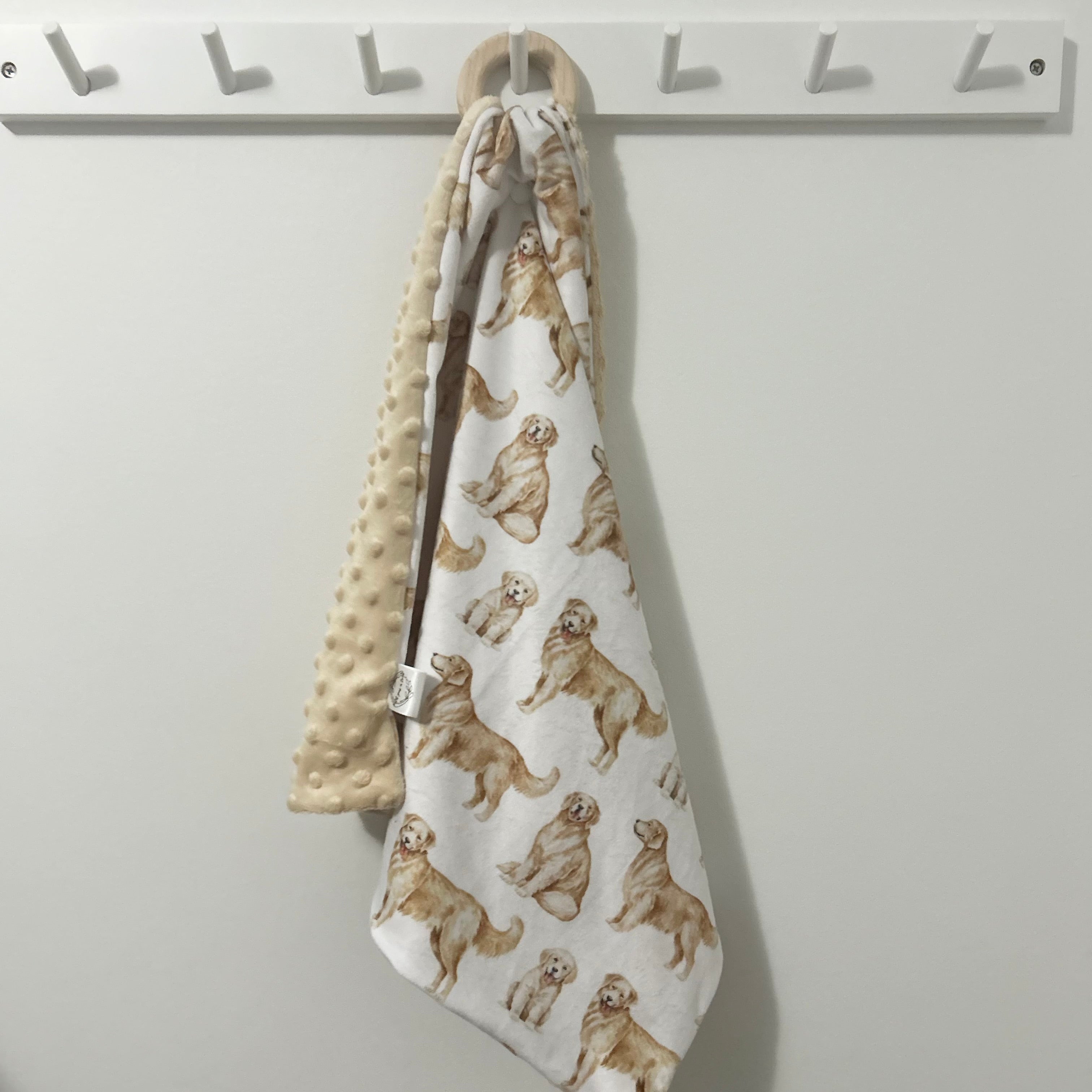 Doudou de transport - Golden retriever