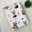 Couverture en minky - Petit renard