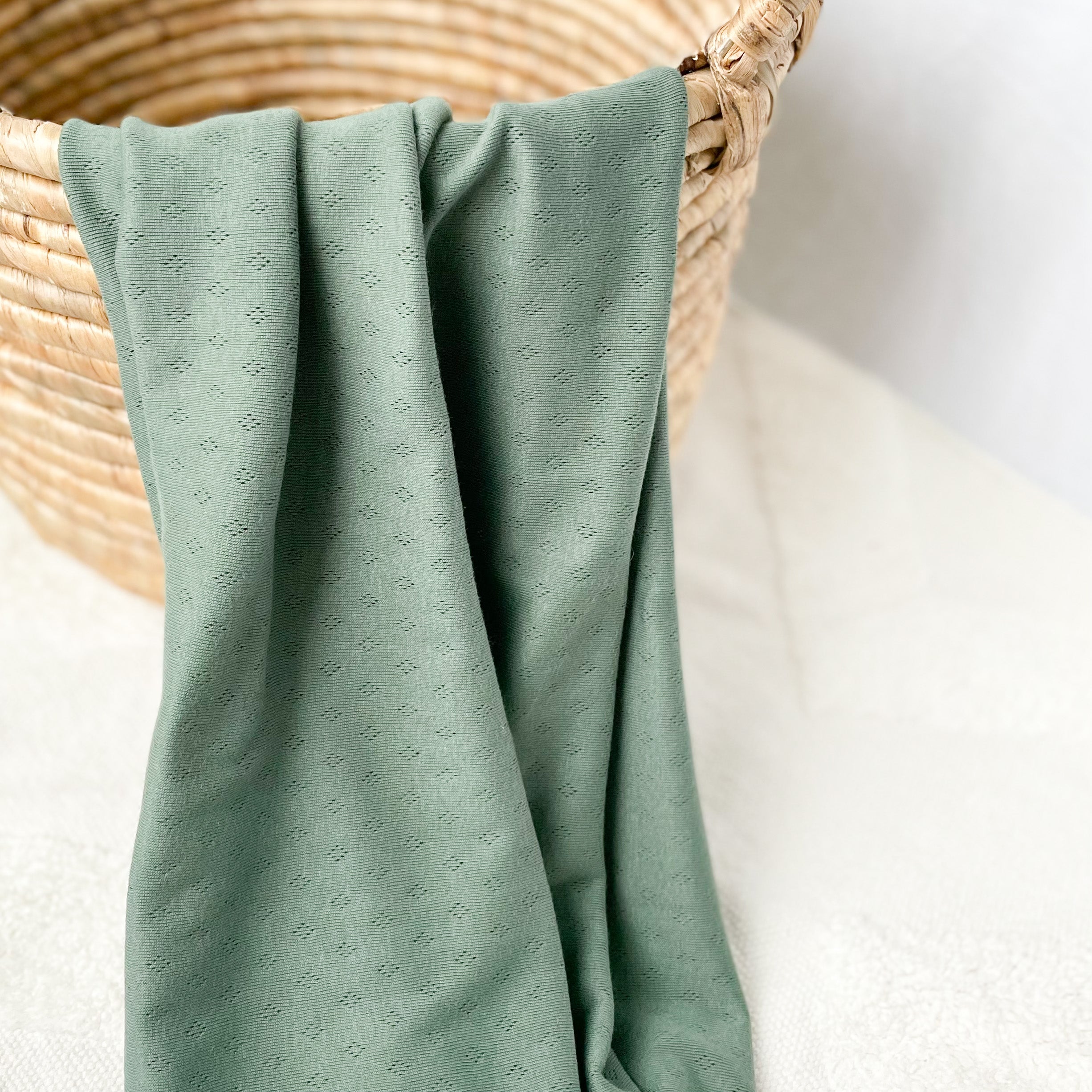 Couverture en pointelle