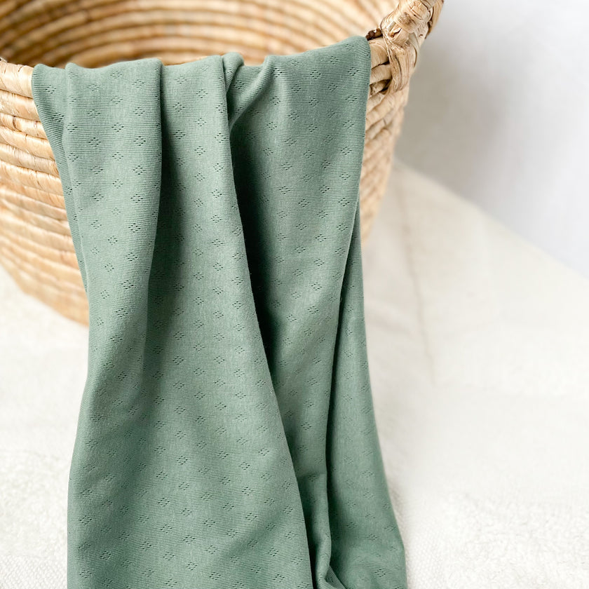 Couverture en pointelle