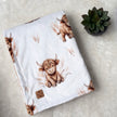 Couverture en minky - Vaches et pampass