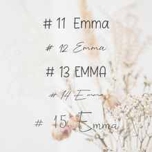 Charger l&#39;image dans la galerie, Personnalisation du motif avec prénom
