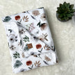 Couverture en minky - Fleurs des prés