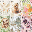 Serviette de plage pour bébé/enfant/adulte (Motif grand format)