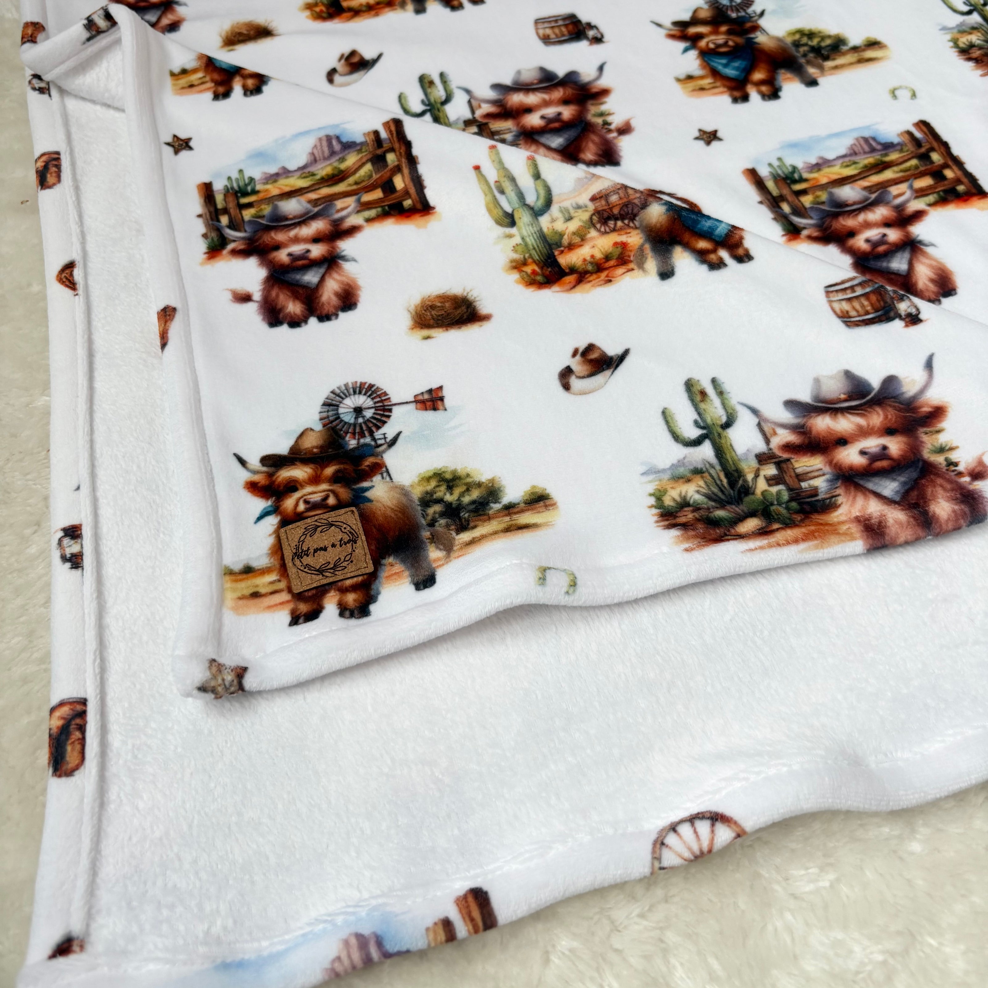 Doudou douceur - Vache highland western