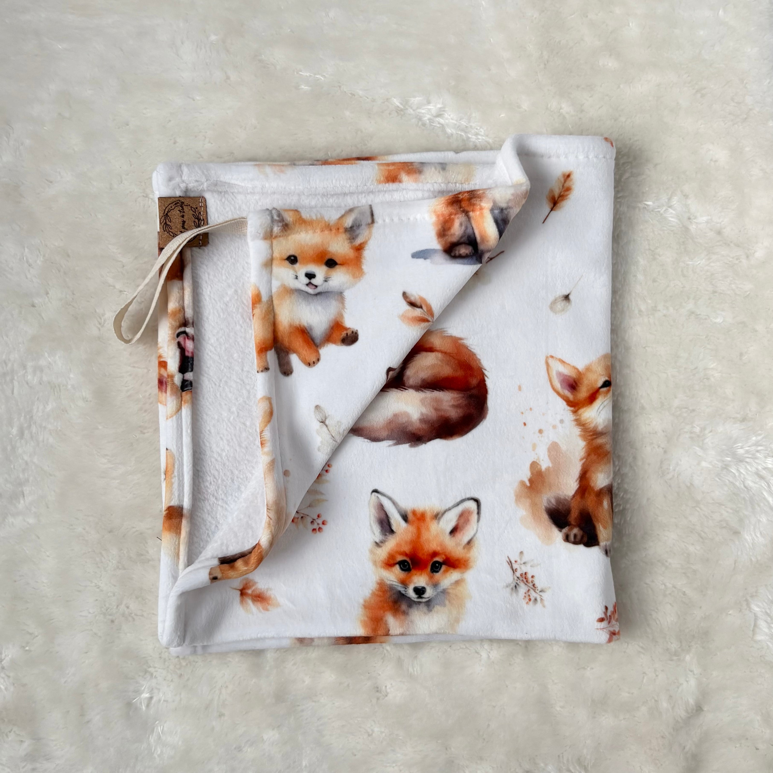 Attache-suce douceur - Renard pastel