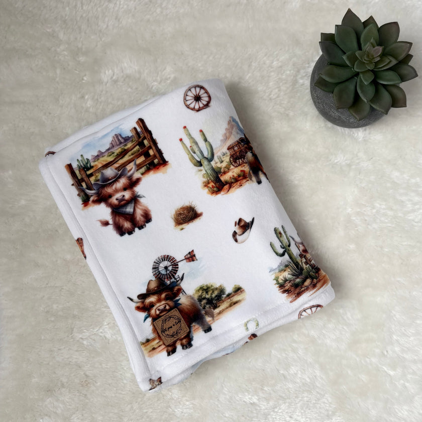 Doudou douceur - Vache highland western