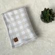 Doudou douceur - Gingham beige