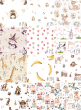 Charger l&#39;image dans la galerie, Débarbouilettes réversibles personnalisées (2 combos)
