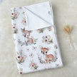 Serviette de plage pour bébé/enfant (30 x 60 po) - Bambi fleuris