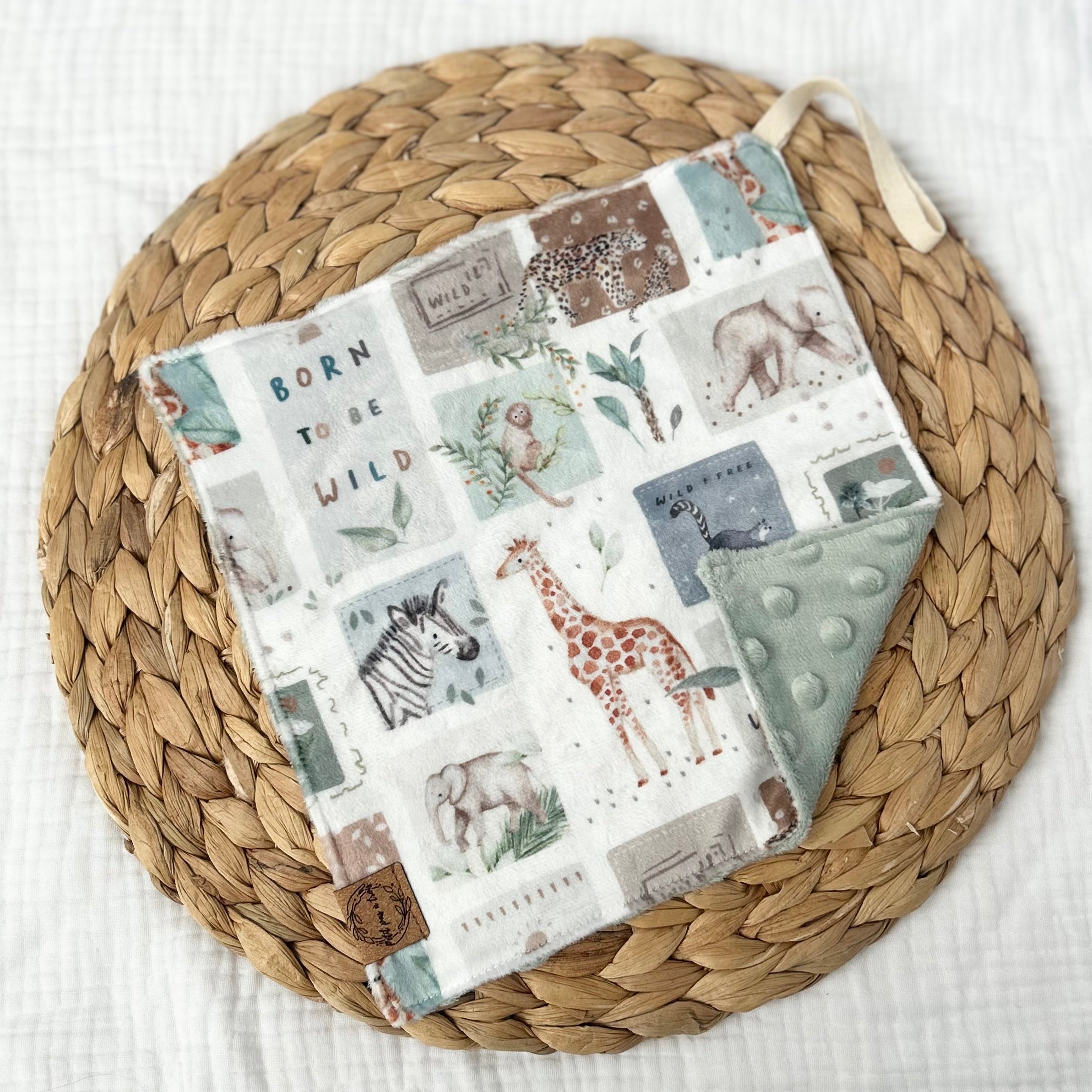 Doudou attache-suce prête-à-partir