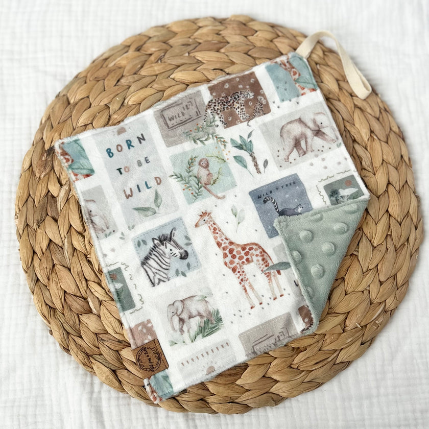 Doudou attache-suce prête-à-partir