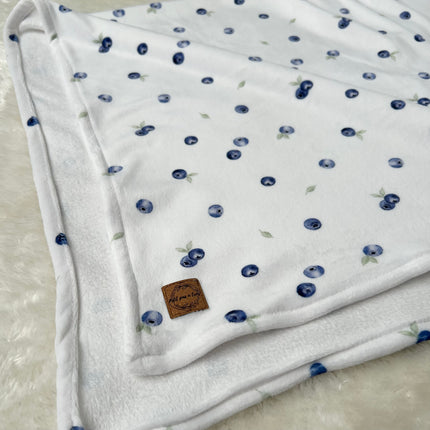 Doudou douceur - Petits bleuets