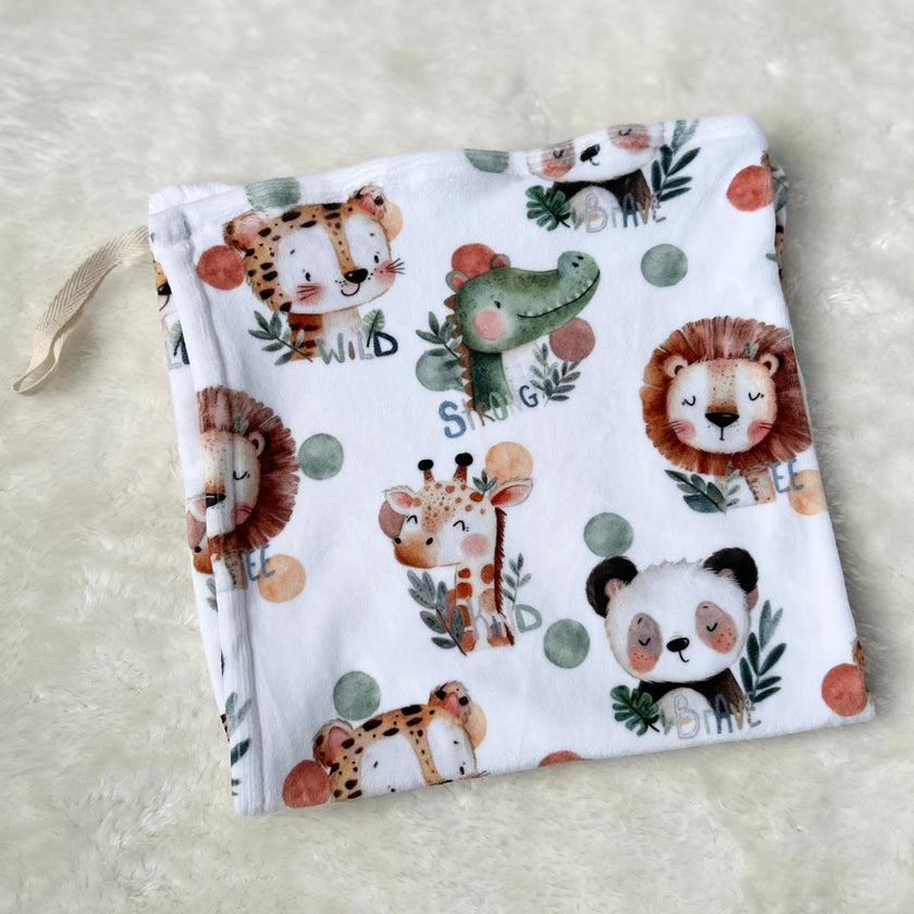 Doudou douceur attache-suce - Dans la jungle