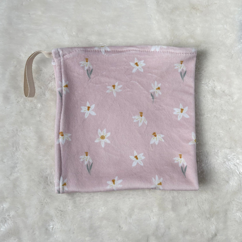 Attache-suce douceur - Lys fond rose
