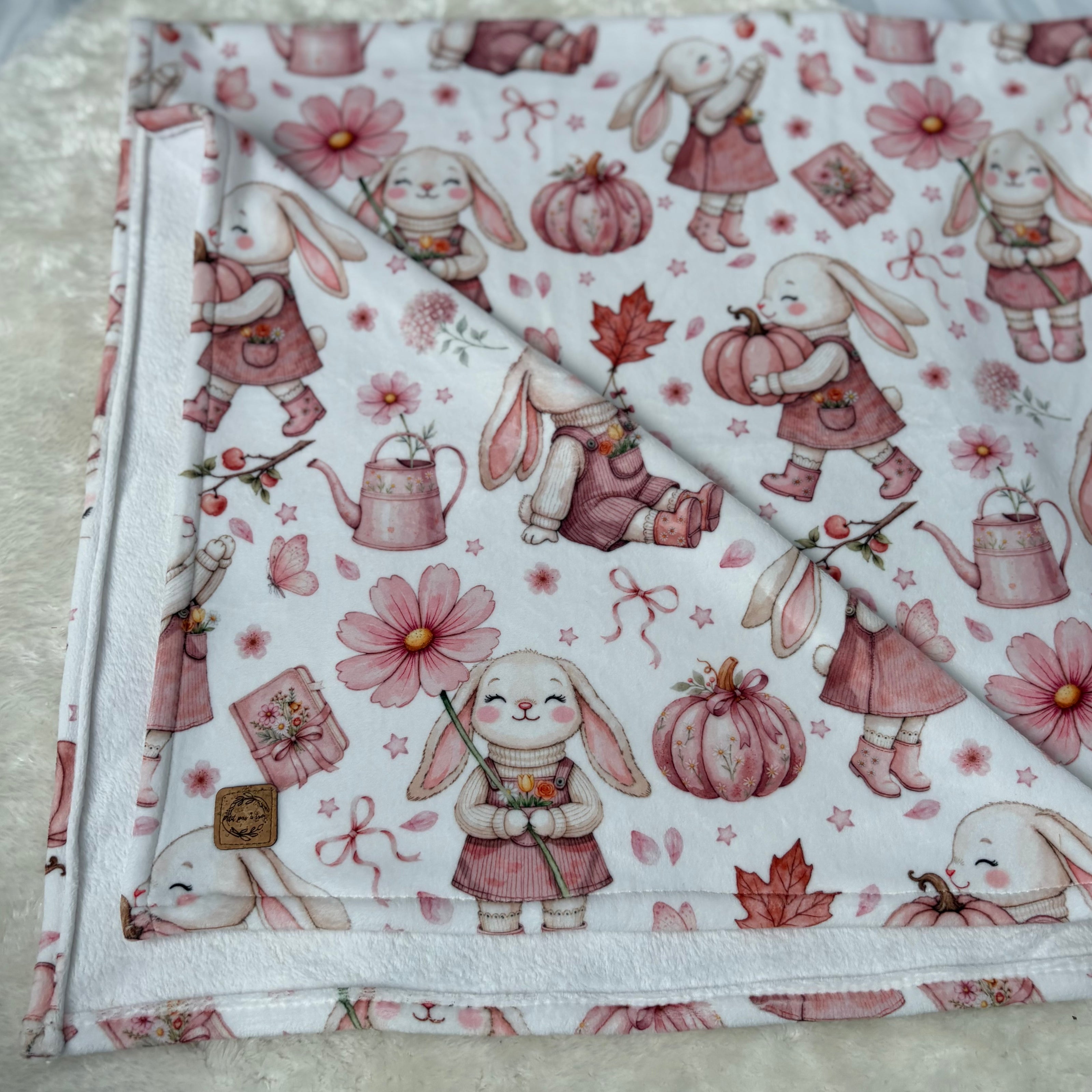 Doudou douceur - Lapinette d’automne