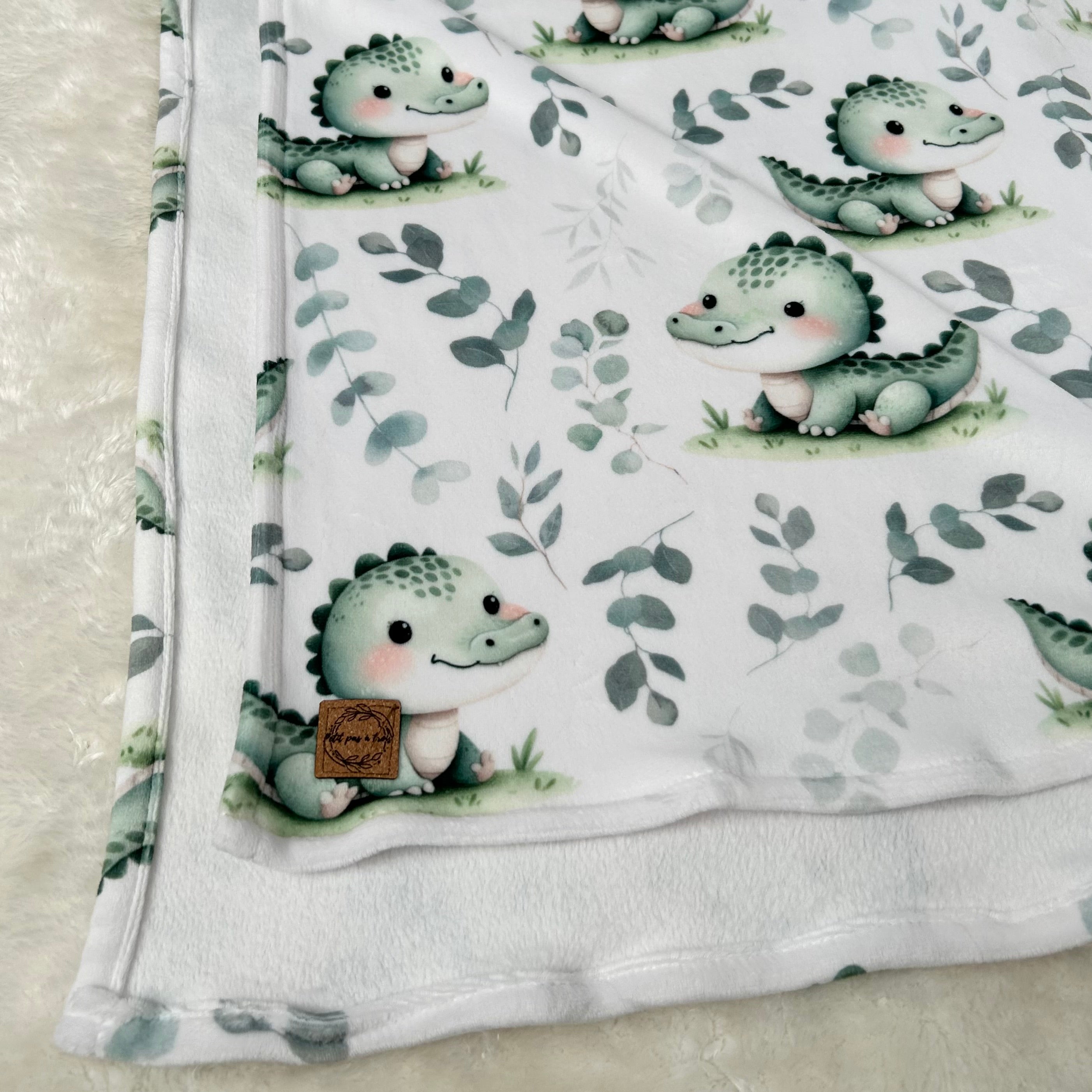 Doudou douceur - Petits crocodiles