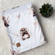 Couverture en minky - Loutres et pampass