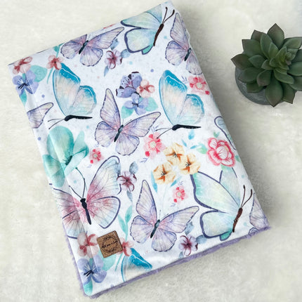 Couverture minky / fourrure - L’envol