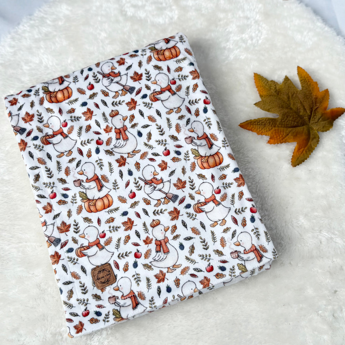 Couverture en minky - Gus Gus