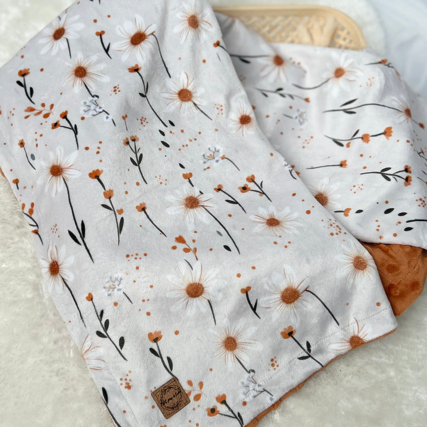 Couverture en minky - Boho