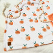 Couverture en minky - Limonade à l’orange