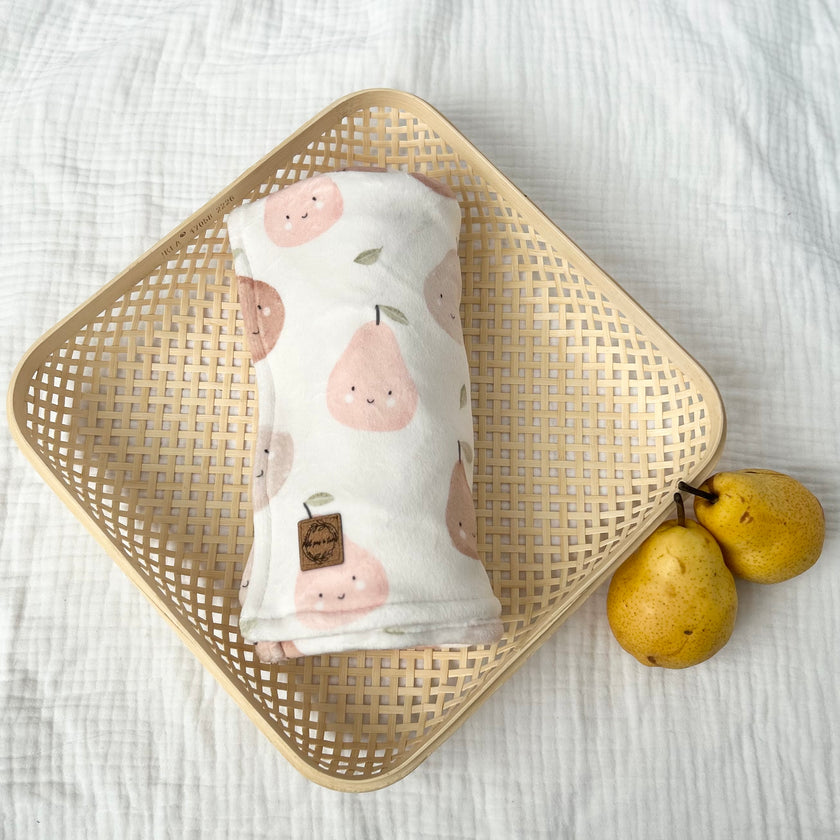 Doudou douceur - Poires roses