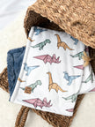 Couverture en minky/fourrure - Dinos géo