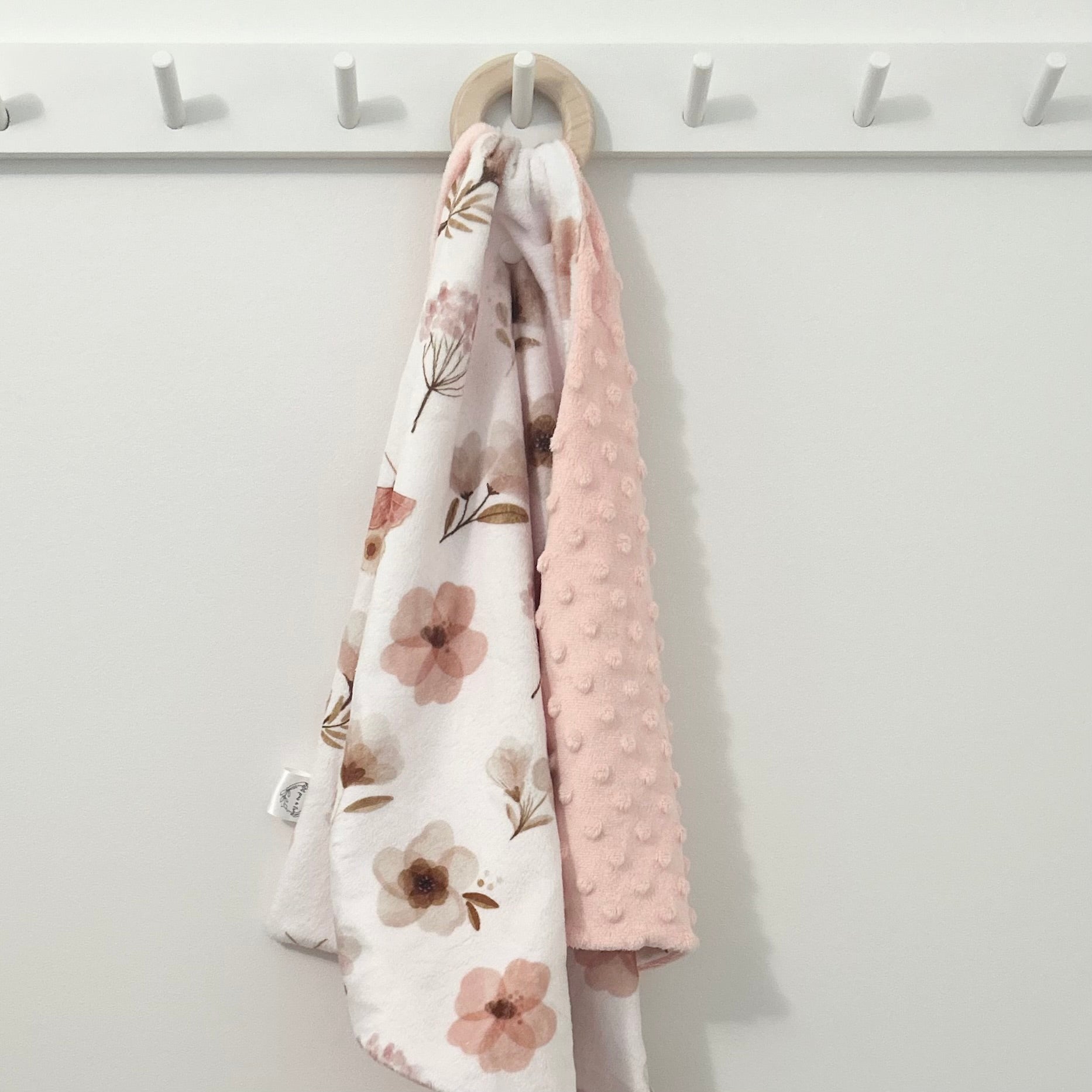 Doudou de transport - Floral blush
