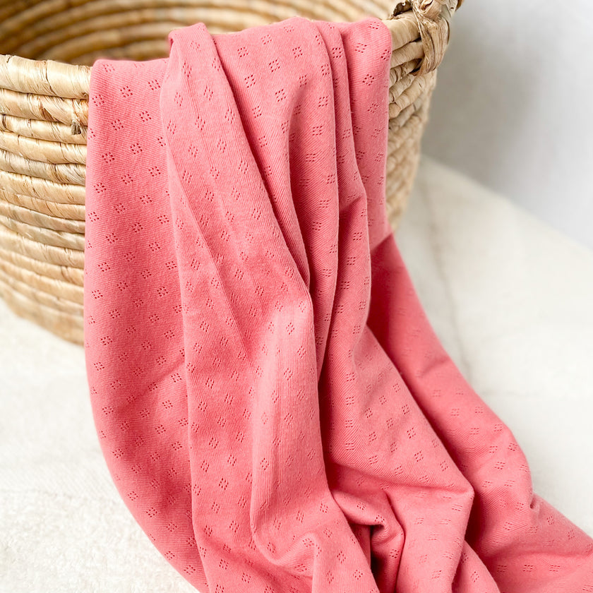 Couverture en pointelle