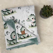 Couverture en minky/fourrure - Petits crocodiles