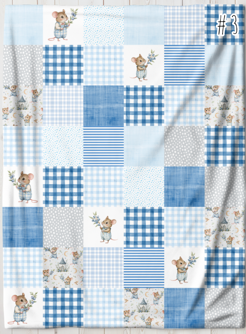 Couverture style courte-pointe