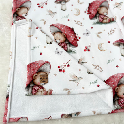 Doudou douceur - Ourson champignon